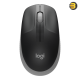 Logitech Wireless Mouse M190 — Full Size Ambidextrous Curve Design, 18-Month Battery with Power Saving Mode, USB Receiver, Precise Cursor Control + Scrolling, Wide Scroll Wheel, Scooped Buttons - Black