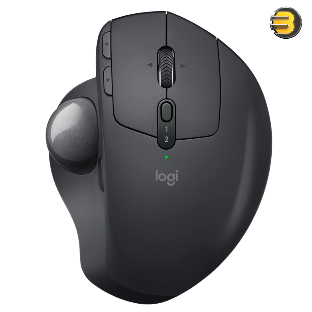 Logitech MX ERGO Advanced Wireless Trackball Mouse, for Windows PC and Mac
