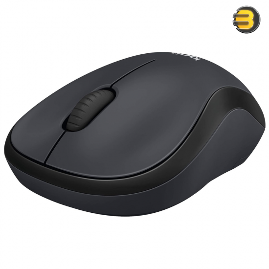 Logitech M220 Silent Mouse, Wireless Black