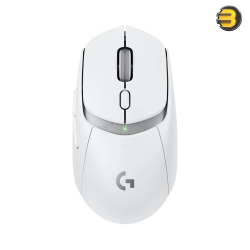 Logitech G309 Lightspeed Wireless Gaming Mouse, Ambidextrous Design, HERO 25K Sensor, 25,600 DPI Resolution, Zero Smoothing / Acceleration / Filtering, 86g Lightweight Design, White