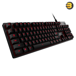 Logitech G413 Backlit Mechanical Gaming Keyboard with USB  – Carbon