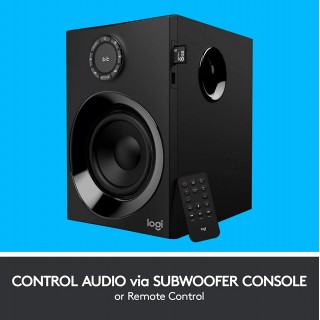 Logitech Z607 Wireless Bluetooth 5.1 Speaker System, Surround Sound, 160 Watts Peak Power, Booming Bass, 3.5 mm Audio & RCA Inputs, USB, SD-Card, UK Plug, PC/TV/Smartphone/Tablet/Music Player Logitech Z607 Wireless Bluetooth 5.1 Speaker System, Surround Sound, 160 Watts Peak Power, Booming Bass, 3.5 mm Audio & RCA Inputs, USB, SD-Card, UK Plug, PC/TV/Smartphone/Tablet/Music Player