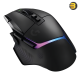 Logitech G502 X Plus Wireless Gaming Mouse — Lightspeed Wireless Connectivity, 8 Zone RGB Lighting, HERO 25K Sensor, 25600dpi Resolution, 40G2 Acceleration, USB-C, 120H Battery Life, Black Logitech G502 X Plus Wireless Gaming Mouse — Lightspeed Wireless Connectivity, 8 Zone RGB Lighting, HERO 25K Sensor, 25600dpi Resolution, 40G2 Acceleration, USB-C, 120H Battery Life, Black