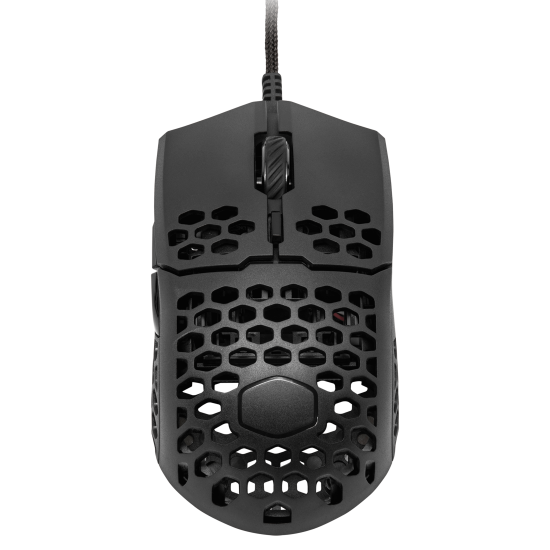 Cooler Master MM710 53G Gaming Mouse with Lightweight Honeycomb Shell, Ultralight Ultraweave Cable, Pixart 3389 16000 DPI Optical Sensor