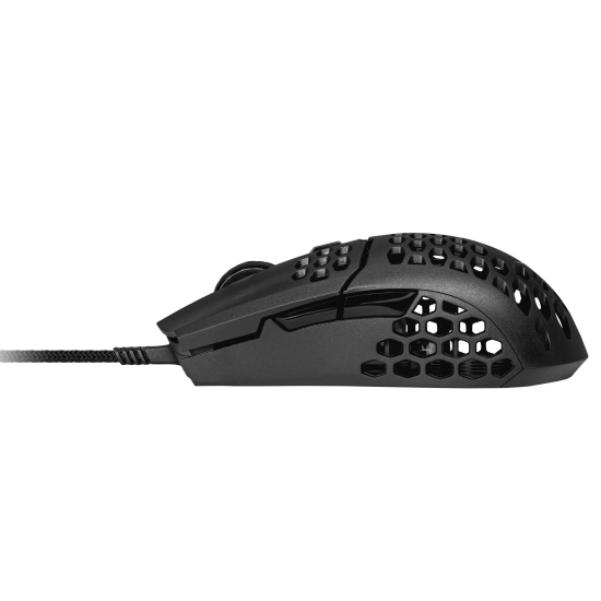 Cooler Master MM710 53G Gaming Mouse with Lightweight Honeycomb Shell, Ultralight Ultraweave Cable, Pixart 3389 16000 DPI Optical Sensor