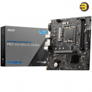 MSI PRO H610M-G DDR4 LGA 1700 Intel H610 SATA 6Gb/s Micro ATX Intel Motherboard