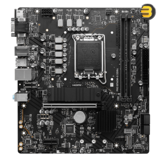 MSI PRO B760M-G Motherboard - LGA 1700, DDR4 MEMORY MSI PRO B760M-G Motherboard - LGA 1700, DDR4 MEMORY
