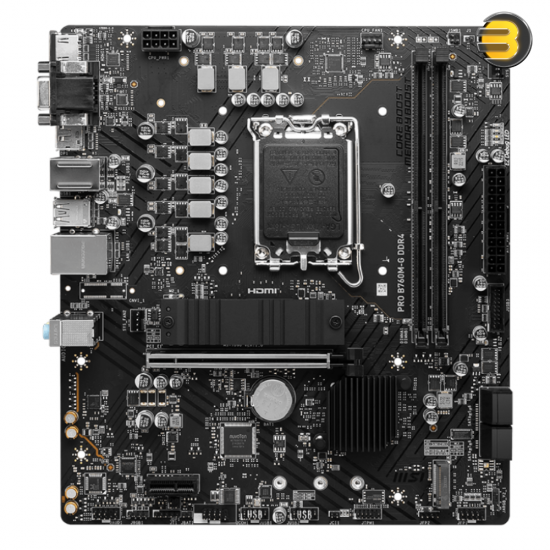 MSI PRO B760M-G Motherboard - LGA 1700, DDR4 MEMORY