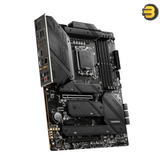 MSI MAG Z790 TOMAHAWK WIFI Motherboard, ATX - Supports 12th and 13th Generation Intel Core Processors, LGA 1700-90A SPS VRM, DDR5 Memory Boost 7200+MHz/OC, PCIe 5.0 and 4.0 x16, 4 x M.2 Gen4, Wi-Fi -Fi 6E