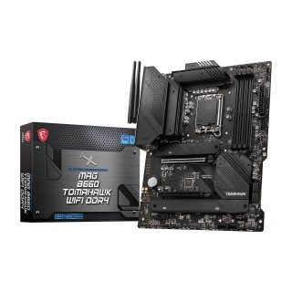 MSI MAG B660 Tomahawk WiFi DDR4 Gaming Motherboard (ATX