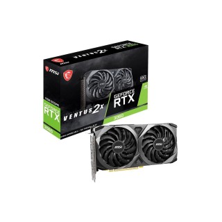 MSI RTX 3060 Ventus 2X 12G OC 12GB 192-Bit GDDR6 PCI Express 4.0  