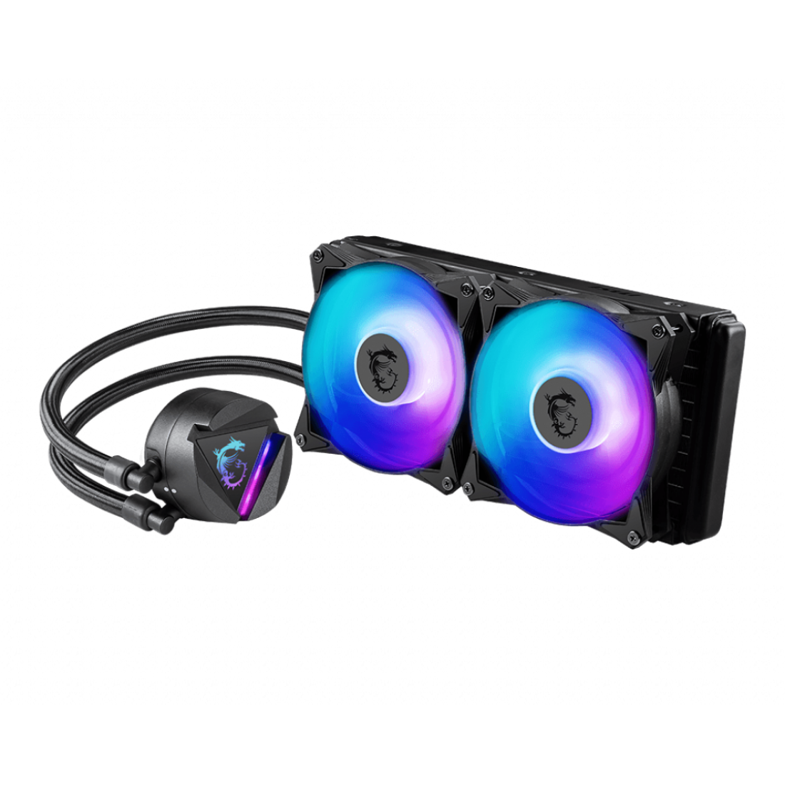 MSI MAG CORELIQUID 240R AIO Liquid CPU Cooler, 240mm Radiator, Dual