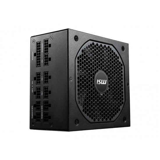 MSI MPG A850GF 850W ATX 80 PLUS GOLD Certified Full Modular Active PFC Power Supply