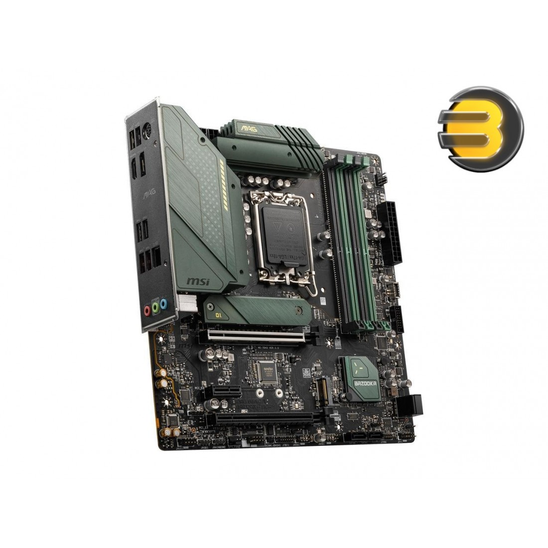 MSI MAG B660M BAZOOKA DDR4 LGA 1700 Intel B660 SATA 6Gb/s Micro ATX