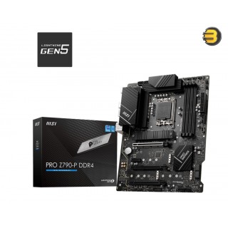 MSI PRO Z790-P DDR4 LGA 1700 Intel Z790 SATA 6Gb/s DDR4 ATX Motherboard