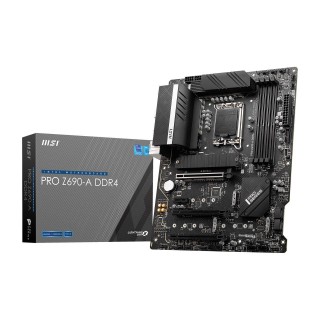 MSI PRO Z690-A DDR4 LGA 1700 Intel Z690 SATA 6Gb/s ATX Intel Motherboard