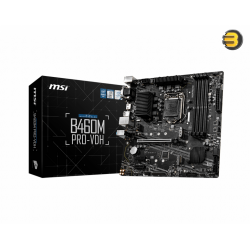 MSI B460M PRO-VDH LGA 1200 Intel B460 SATA 6Gb/s Micro ATX Intel Motherboard