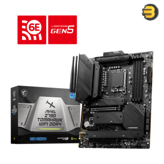 MSI MAG Z790 TOMAHAWK WIFI DDR4 Motherboard, ATX - Supports Intel