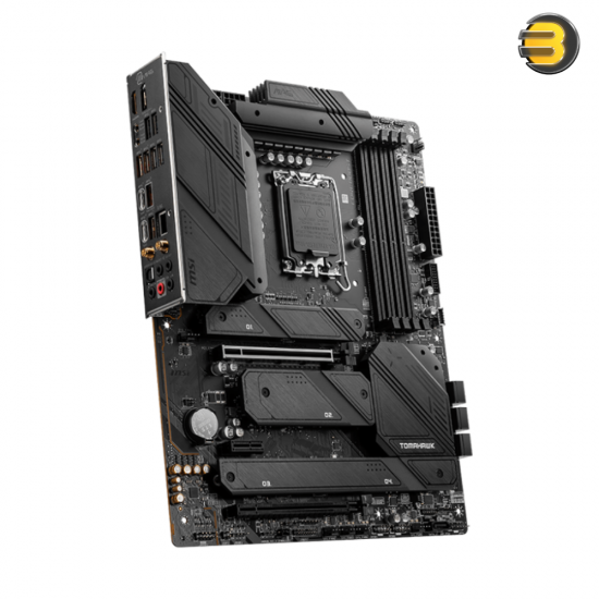 MSI MAG Z790 TOMAHAWK WIFI DDR4 Motherboard, ATX - Supports Intel 12th and 13th Gen Core Processors, LGA 1700 - 90A SPS VRM, DDR4 Memory Boost 5333+MHz/OC, PCIe 5.0 and 4.0 x16, 4 x M.2 Gen4, Wi -Fi 6E
