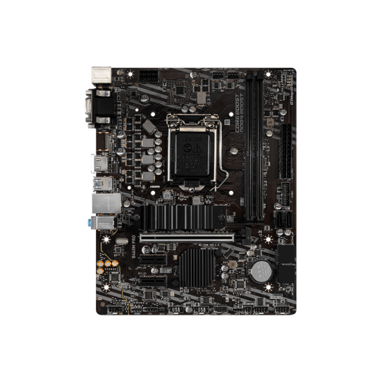 MSI B460M PRO LGA 1200 Intel B460 SATA 6Gb/s Micro ATX Intel