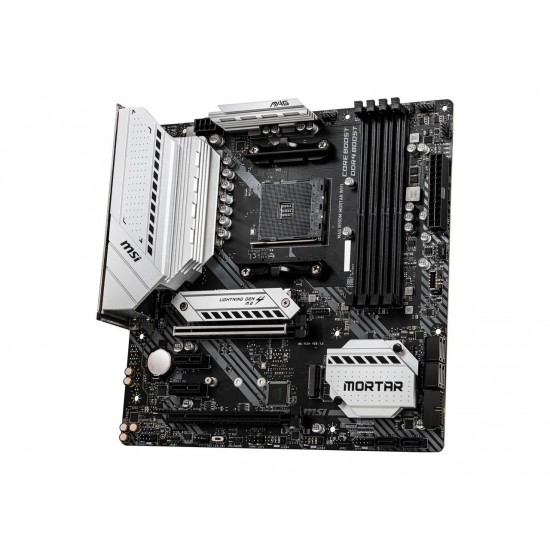 MSI MAG B550M MORTAR WIFI AM4 AMD B550 SATA 6Gb/s Micro ATX AMD Motherboard MSI MAG B550M MORTAR WIFI AM4 AMD B550 SATA 6Gb/s Micro ATX AMD Motherboard