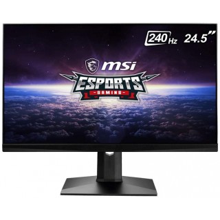MSI Optix MAG251RX 24.5" Full HD 1920 x 1080 1ms (GTG) 240 Hz HDMI, DisplayPort, USB-C G-Sync Compatible Gaming Monitor
