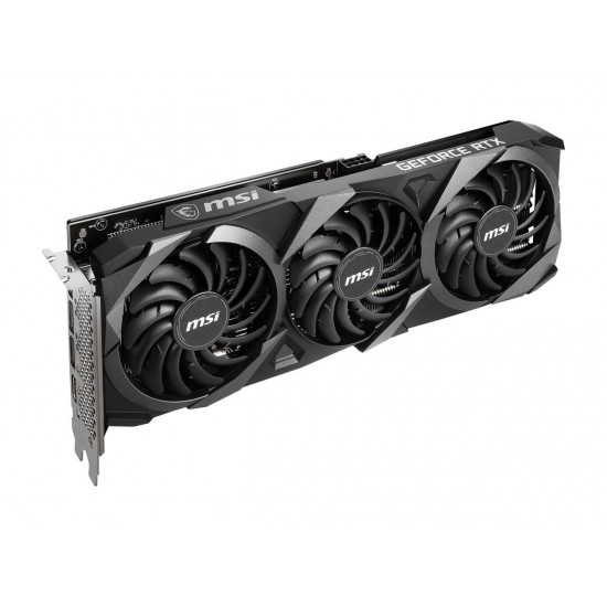 MSI RTX 3060 Ventus 3X 12G OC 12GB 192-Bit GDDR6 PCI Express 4.0 HDCP Ready Video Card