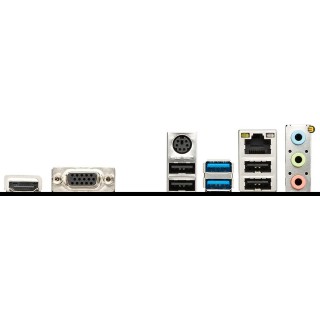 MSI PRO H610M-B DDR4 Motherboard Micro-ATX LGA 1700, 2 x DIMMs (3200MHz), 1x PCIe 4.0 x16 slot, 1 x M.2 Gen3, USB 3.2 Gen1, 1G LAN, HDMI 2.1 & VGA