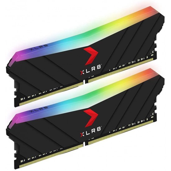 PNY 16GB (2x8GB) XLR8 Gaming Epic-X RGB DDR4 3200MHz Desktop Memory – (MD16GK2D4320016XRGB)