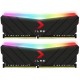 PNY 16GB (2x8GB) XLR8 Gaming Epic-X RGB DDR4 3200MHz Desktop Memory – (MD16GK2D4320016XRGB)