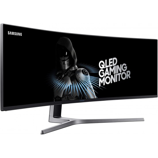 Samsung 49-Inch CHG90 144Hz Curved Gaming Monitor (LC49HG90DMNXZA) – Super Ultrawide Screen QLED Computer Monitor, 3840 x 1080p Resolution, 1ms Response, FreeSync 2 with HDR