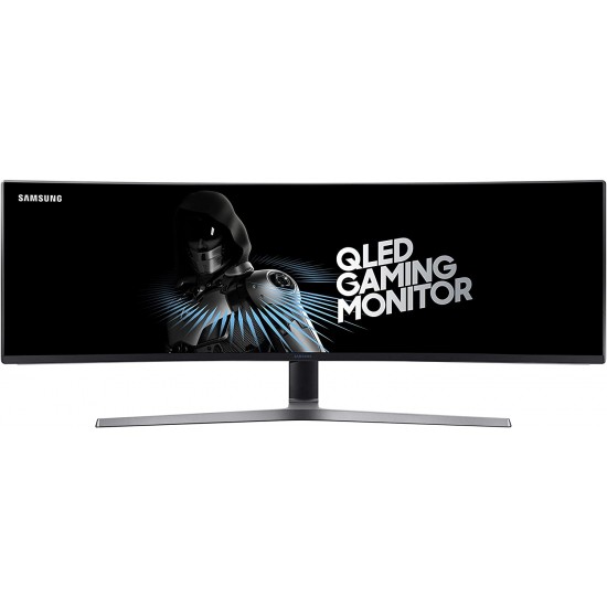 Samsung 49-Inch CHG90 144Hz Curved Gaming Monitor (LC49HG90DMNXZA) – Super Ultrawide Screen QLED Computer Monitor, 3840 x 1080p Resolution, 1ms Response, FreeSync 2 with HDR