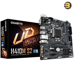GIGABYTE H410M S2H LGA 1200 Intel H410 Micro-ATX Motherboard with M.2, SATA 6Gb/s, USB 3.2 Gen 10th