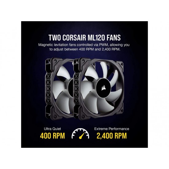 CORSAIR A500 High Performance Dual Fan CPU Cooler