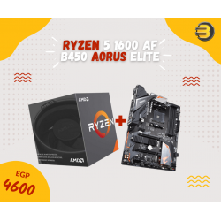 AMD Ryzen 5 1600 AF + B450 AORUS Elite