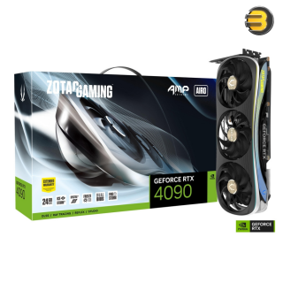 ZOTAC RTX 4090 AMP Extreme AIRO — DLSS 24GB GDDR6X 384-bit 21