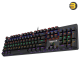 Redragon K608 Valheim LED Rainbow Backlit Gaming Keyboard, 104 Keys NKRO Mechanical Keyboard