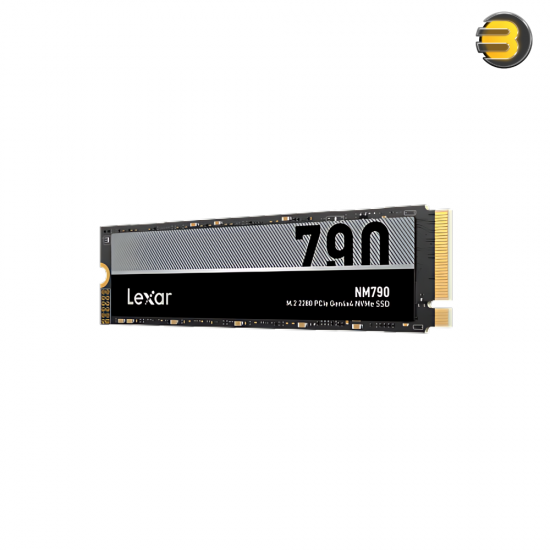 Lexar NM790 M.2 2280 PCIe Gen 4×4 NVMe SSD Internal Solid State Drive 1TB (7400MB/s Read/6500MB/s Write)