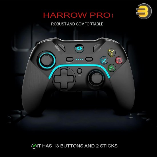 Redragon HARROW PRO 2.4G Wireless Gamepad Controller G808-PRO