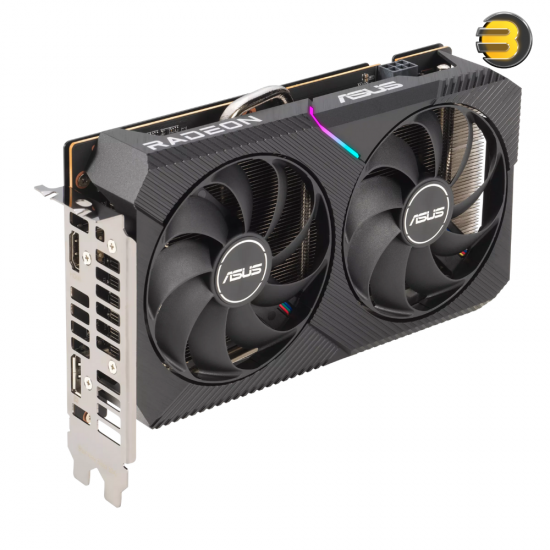 ASUS RX 6500 XT OC 4GB GDDR6 Dual Radeon — with two powerful Axial-tech fans and a 2-slot design for broad compatibility