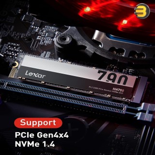 Lexar NM790 M.2 2280 PCIe Gen 4×4 NVMe SSD Internal Solid State