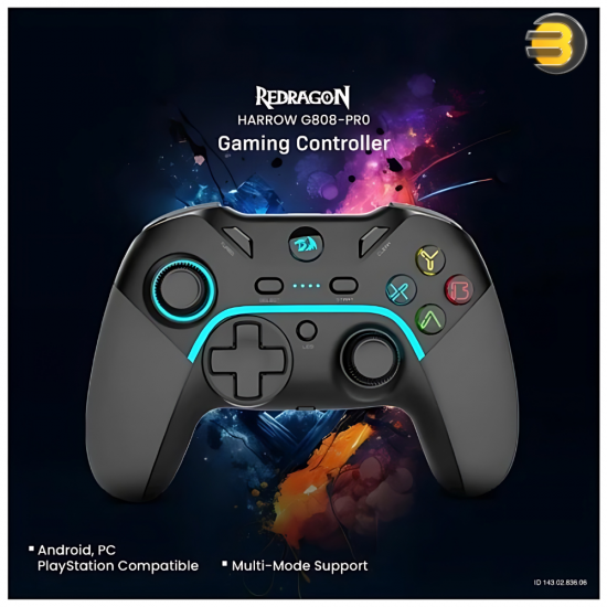 Redragon HARROW PRO 2.4G Wireless Gamepad Controller G808-PRO