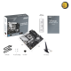 ASUS PRIME B760M-A WIFI D4 — Intel B760 (LGA 1700) mATX motherboard, PCIe 4.0, two M.2 slots, Realtek 2.5Gb Ethernet, Wi-Fi 6, DisplayPort, Dual HDMI, SATA 6 Gbps, rear USB 3.2 Gen 2, front USB 3.2 Gen 1 Type-C, Aura Sync