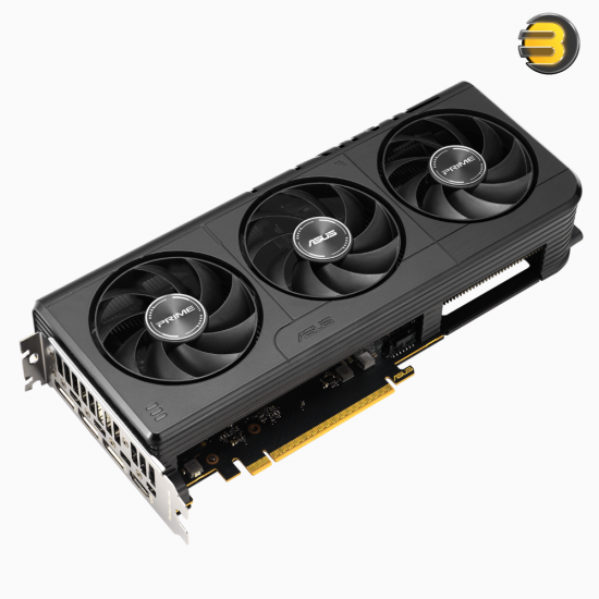 ASUS PRIME GeForce RTX 5060 8GB GDDR7 OC Edition Graphics Card — PCIe 5.0, 3840 CUDA Cores, 2595 MHz OC Clock, 28 Gbps Memory Speed, 128-bit Memory Interface, 2.5-Slot, Triple Axial-tech Fans, HDMI 2.1b, 3x DisplayPort 2.1b, 550W PSU Recommended
