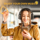 MAONO AU-MH601 Closed-Back Dynamic Headphones – 50mm Drivers, 20Hz–20kHz Frequency Range, 3.5mm & 6.35mm Connectivity MAONO AU-MH601 Closed-Back Dynamic Headphones – 50mm Drivers, 20Hz–20kHz Frequency Range, 3.5mm & 6.35mm Connectivity