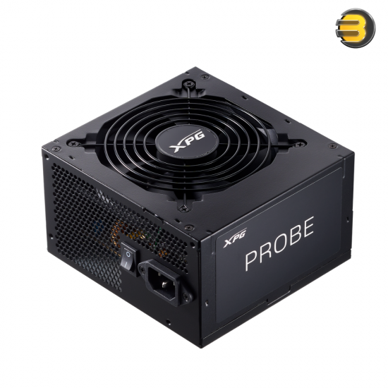 XPG PROBE 700W 80 PLUS Bronze Certified ATX Power Supply — 120mm Low-Noise Fan, 140mm Compact Design, 105°C Capacitors, Multiple Protections, Modular Cables XPG PROBE 700W 80 PLUS Bronze Certified ATX Power Supply — 120mm Low-Noise Fan, 140mm Compact Design, 105°C Capacitors, Multiple Protections, Modular Cables