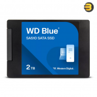 Western Digital 2TB WD Blue SA510 SATA Internal Solid State Drive SSD — SATA III 6 Gb/s, 2.5"/7mm, Up to 560 MB/s Western Digital 2TB WD Blue SA510 SATA Internal Solid State Drive SSD — SATA III 6 Gb/s, 2.5"/7mm, Up to 560 MB/s