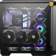 MSI MAG PANO 100L PZ Mid-Tower Case — ABS/SPCC, 270° Panoramic Glass, ATX/mATX/ITX Support (Regular & Back-Connect), GPU up to 380mm, CPU Cooler 166mm, USB 3.2 Gen2x2 Type-C, 8 Slots, 3x 120/140mm Top Fans, 2x 2.5"/3.5" Bays MSI MAG PANO 100L PZ Mid-Tower Case — ABS/SPCC, 270° Panoramic Glass, ATX/mATX/ITX Support (Regular & Back-Connect), GPU up to 380mm, CPU Cooler 166mm, USB 3.2 Gen2x2 Type-C, 8 Slots, 3x 120/140mm Top Fans, 2x 2.5"/3.5" Bays