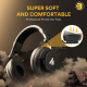 MAONO AU-MH601 Closed-Back Dynamic Headphones – 50mm Drivers, 20Hz–20kHz Frequency Range, 3.5mm & 6.35mm Connectivity MAONO AU-MH601 Closed-Back Dynamic Headphones – 50mm Drivers, 20Hz–20kHz Frequency Range, 3.5mm & 6.35mm Connectivity