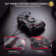 Redragon G710 RIFT Wired Gaming Controller — Dual Vibration Motors, Rapid Trigger, Ergonomic Design, 4 Programmable Keys, Customizable Macros, Adjustable Joystick Heights – Compatible with PC, Android, Nintendo Switch Redragon G710 RIFT Wired Gaming Controller — Dual Vibration Motors, Rapid Trigger, Ergonomic Design, 4 Programmable Keys, Customizable Macros, Adjustable Joystick Heights – Compatible with PC, Android, Nintendo Switch
